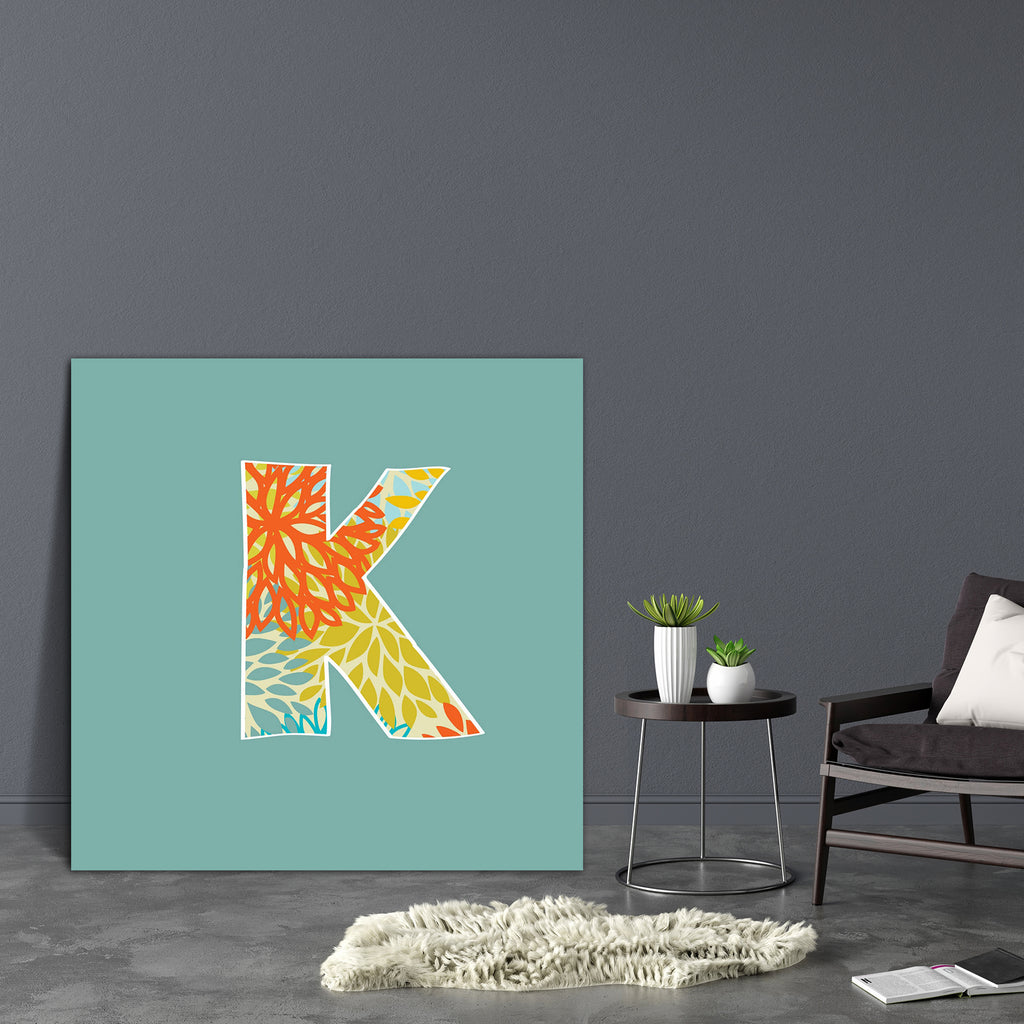 Floral Letter K Canvas Painting Synthetic Frame-Paintings MDF Framing-AFF_FR-IC 5002614 IC 5002614, Abstract Expressionism, Abstracts, Alphabets, Ancient, Art and Paintings, Botanical, Calligraphy, Digital, Digital Art, Drawing, Floral, Flowers, Graphic, Historical, Illustrations, Medieval, Modern Art, Nature, Paintings, Realism, Retro, Semi Abstract, Signs, Signs and Symbols, Sketches, Splatter, Surrealism, Text, Vintage, letter, k, canvas, painting, synthetic, frame, abc, abstract, alphabet, alphabetical,