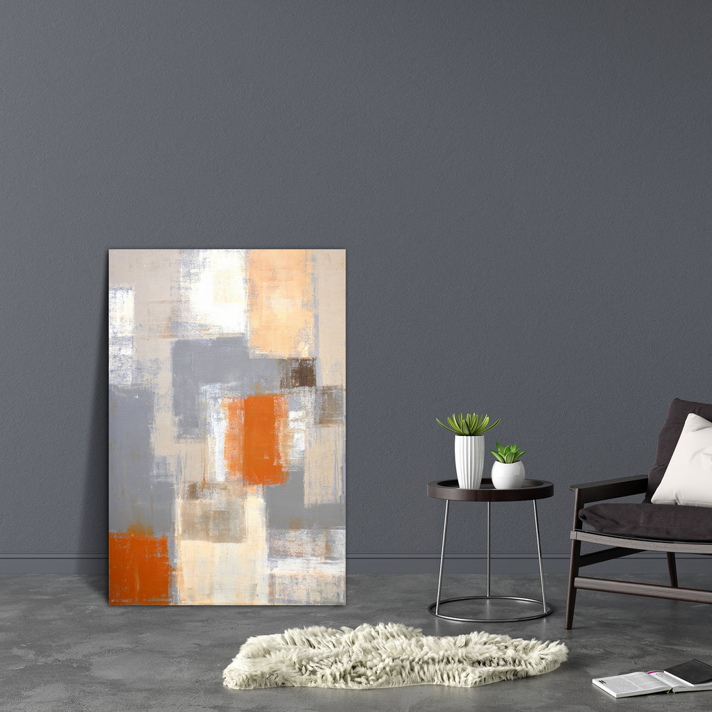 Abstract Artwork D126 Canvas Painting Synthetic Frame - Paintings MDF Framing - ArtzFolio.com