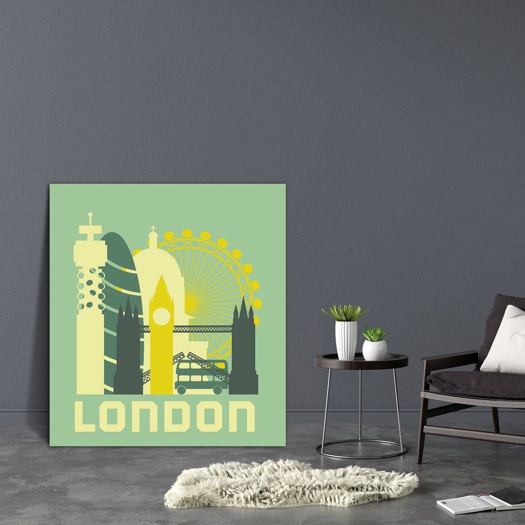 London Symbols & Landmarks D3 Canvas Painting Synthetic Frame-Paintings MDF Framing-AFF_FR-IC 5002632 IC 5002632, Automobiles, Cities, City Views, English, Holidays, Icons, Illustrations, Landmarks, Modern Art, Places, Signs, Signs and Symbols, Skylines, Symbols, Transportation, Travel, Typography, Vehicles, london, d3, canvas, painting, synthetic, frame, background, big, ben, bridge, britain, british, building, bus, capital, card, cathedral, church, city, cityscape, design, element, england, great, green, 