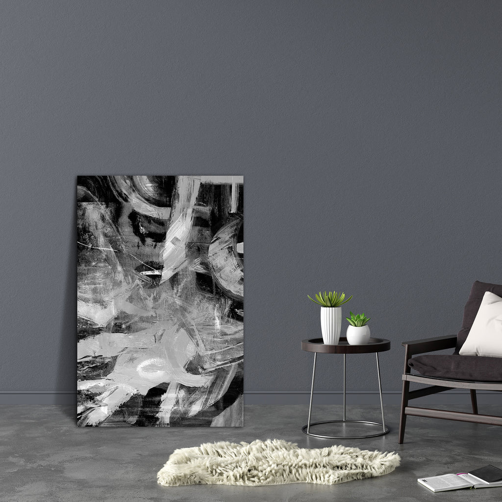 Abstract Random Art D2 Canvas Painting Synthetic Frame - Paintings MDF Framing - ArtzFolio.com