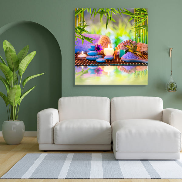 Serene Purity D3 Canvas Painting Synthetic Frame-Paintings MDF Framing-AFF_FR-IC 5002652 IC 5002652, Black and White, Botanical, Chinese, Culture, Ethnic, Floral, Flowers, Health, Japanese, Marble and Stone, Nature, Scenic, Traditional, Tribal, White, World Culture, serene, purity, d3, canvas, painting, for, bedroom, living, room, engineered, wood, frame, alternative, bamboo, bath, bathroom, beauty, body, candles, canes, care, cellulite, daisy, flower, foliage, garden, leaf, massage, mat, meditation, natura