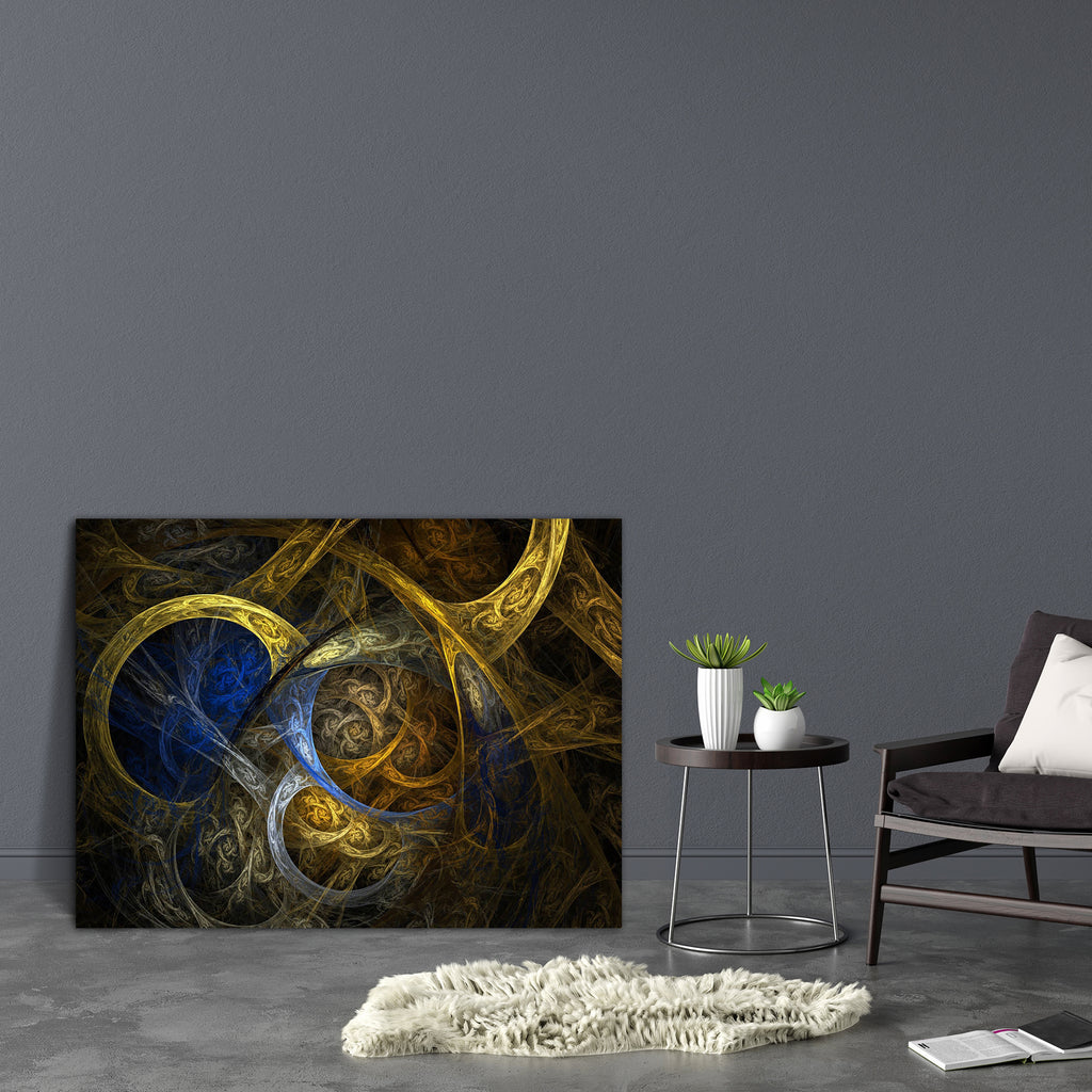 Colorful Abstract Art D2 Canvas Painting Synthetic Frame-Paintings MDF Framing-AFF_FR-IC 5002657 IC 5002657, Abstract Expressionism, Abstracts, Art and Paintings, Black, Black and White, Decorative, Digital, Digital Art, Fantasy, Futurism, Graphic, Illustrations, Modern Art, Patterns, Science Fiction, Semi Abstract, Signs, Signs and Symbols, Space, Surrealism, colorful, abstract, art, d2, canvas, painting, synthetic, frame, artistic, artwork, backdrop, background, chaos, color, concept, creative, curve, dar