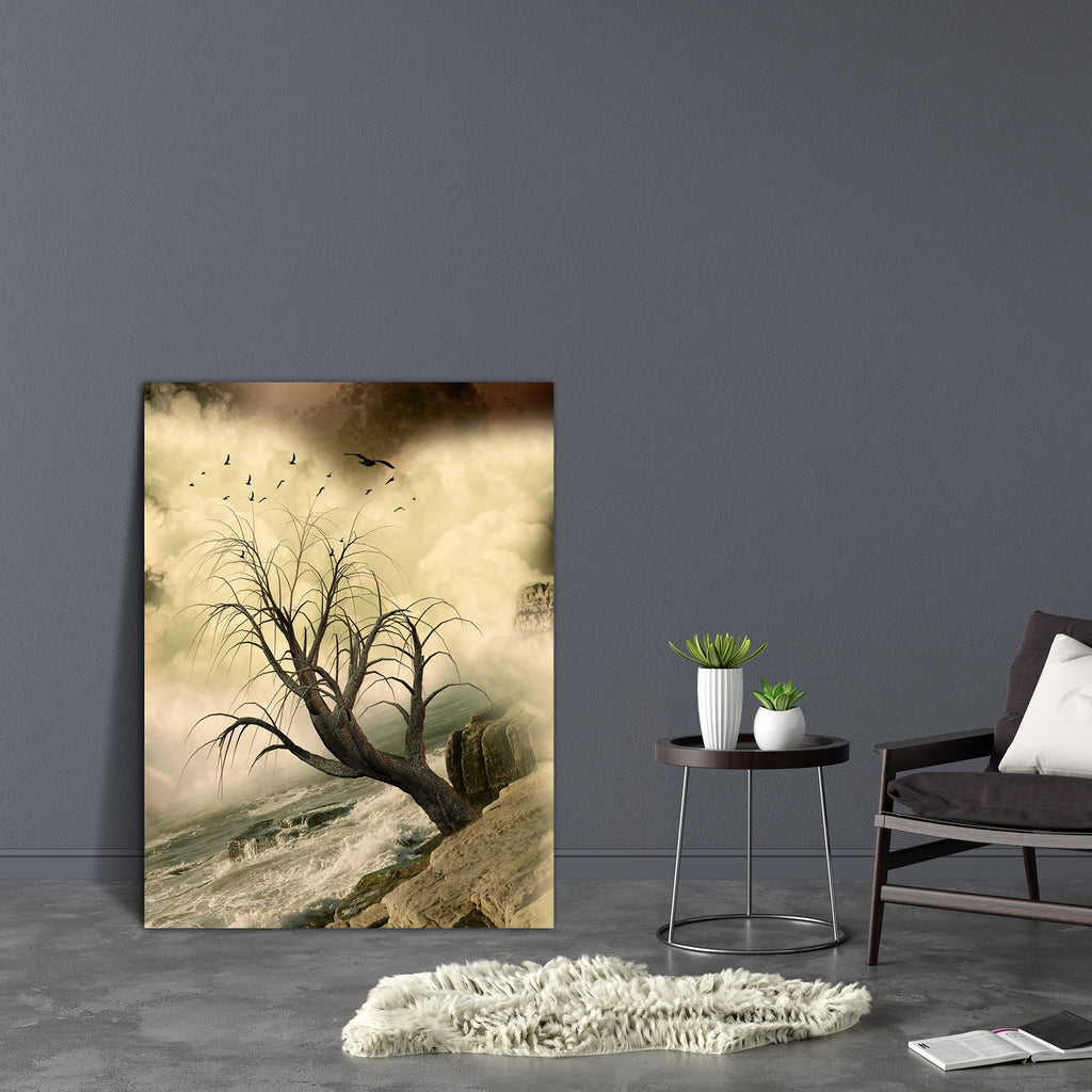 Lonely Tree In The Ocean Canvas Painting Synthetic Frame-Paintings MDF Framing-AFF_FR-IC 5002668 IC 5002668, Art and Paintings, Birds, Books, Digital, Digital Art, Fantasy, Graphic, Landscapes, Nature, Scenic, lonely, tree, in, the, ocean, canvas, painting, synthetic, frame, art, backdrops, background, cloud, dreamy, fae, fairy, fairytale, fantastic, foliage, grass, lake, landscape, magic, manipulation, mist, misty, moon, outdoor, peaceful, princess, rock, scenario, scene, scrapbook, sky, tales, artzfolio, 