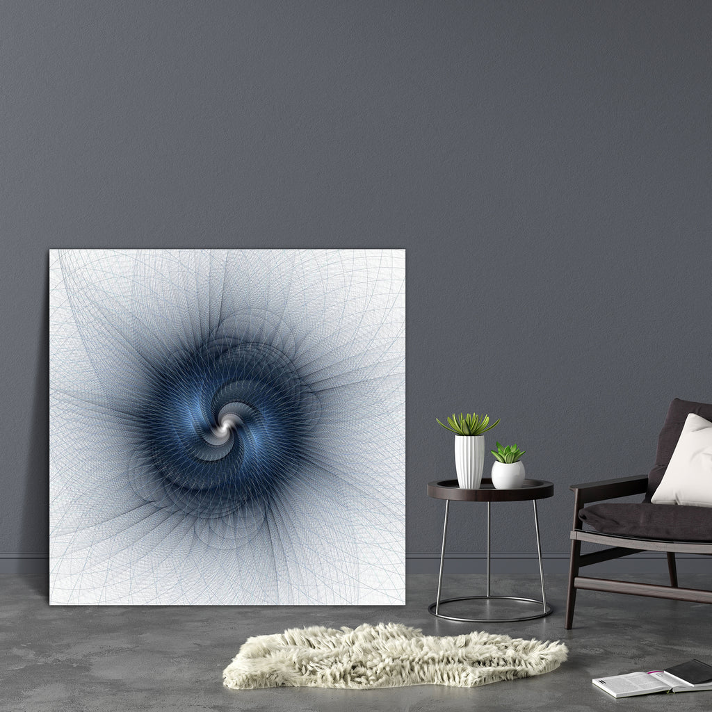 Abstract Digital Fractal Art D2 Canvas Painting Synthetic Frame - Paintings MDF Framing - ArtzFolio.com