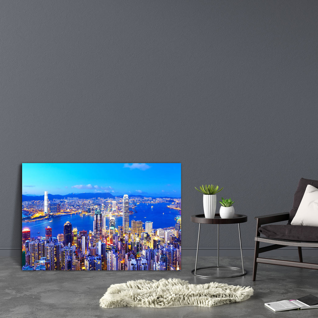 Hong Kong Skyline At Night Canvas Painting Synthetic Frame-Paintings MDF Framing-AFF_FR-IC 5002679 IC 5002679, Architecture, Asian, Automobiles, Business, Chinese, Cities, City Views, Landmarks, Landscapes, Modern Art, Places, Scenic, Skylines, Transportation, Travel, Urban, Vehicles, Victorian, hong, kong, skyline, at, night, canvas, painting, synthetic, frame, hongkong, city, cityscape, asia, background, building, china, downtown, financial, district, harbor, harbour, landmark, landscape, light, metropoli