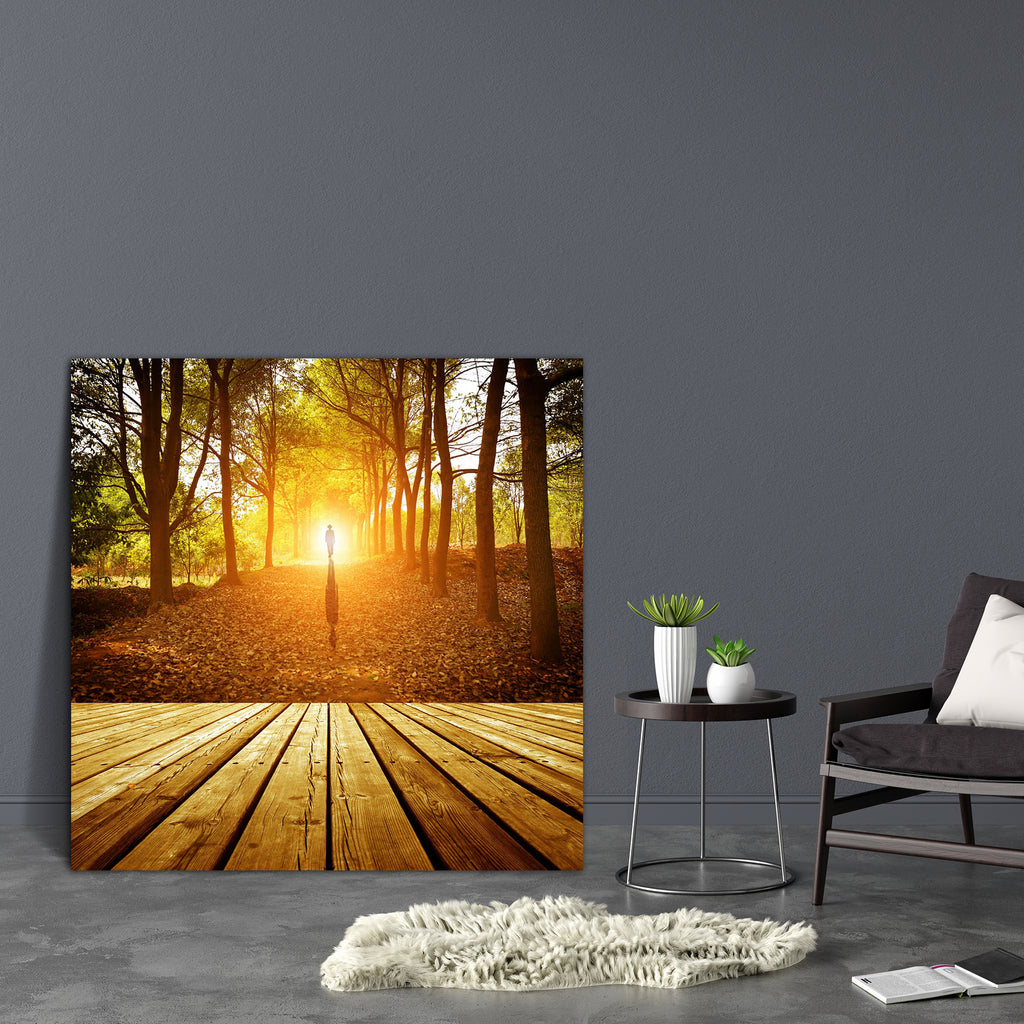 Evening In The Woods Canvas Painting Synthetic Frame-Paintings MDF Framing-AFF_FR-IC 5002704 IC 5002704, Automobiles, Countries, Landscapes, Nature, Rural, Scenic, Seasons, Sunrises, Sunsets, Transportation, Travel, Vehicles, Wooden, evening, in, the, woods, canvas, painting, synthetic, frame, adventure, autumn, background, beams, beautiful, branches, colors, country, countryside, daylight, ecology, environment, fall, forest, hike, hiking, land, landscape, light, mist, misty, natural, park, peaceful, rays, 