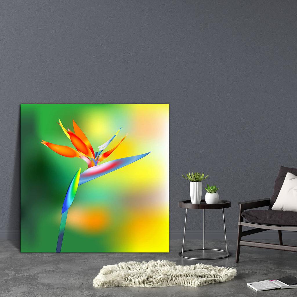 Bird Of Paradise Flower D2 Canvas Painting Synthetic Frame-Paintings MDF Framing-AFF_FR-IC 5002709 IC 5002709, African, Art and Paintings, Birds, Botanical, Culture, Digital, Digital Art, Ethnic, Floral, Flowers, Graphic, Modern Art, Nature, Scenic, Seasons, Signs, Signs and Symbols, Traditional, Tribal, Tropical, World Culture, bird, of, paradise, flower, d2, canvas, painting, synthetic, frame, colorful, africa, art, beautiful, bio, biology, bloom, blue, botany, branch, bright, color, creative, daisy, deco