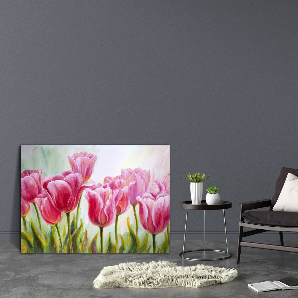 Tulips Artwork Canvas Painting Synthetic Frame-Paintings MDF Framing-AFF_FR-IC 5002738 IC 5002738, Ancient, Art and Paintings, Botanical, Drawing, Floral, Flowers, Hand Drawn, Historical, Medieval, Nature, Paintings, Scenic, Vintage, tulips, artwork, canvas, painting, synthetic, frame, oil, art, background, beautiful, beauty, bloom, blooming, blossom, botany, bright, color, colourful, elegant, flora, flower, fresh, full, garden, green, hand, drawn, leaf, natural, nobody, petals, pink, plant, postcard, red, 