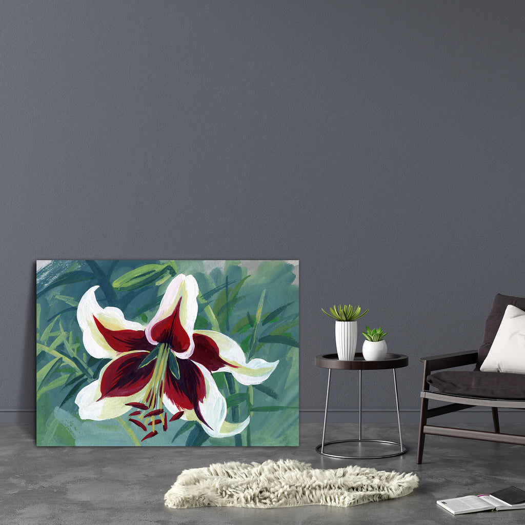 Beautiful Lily Flowers Canvas Painting Synthetic Frame-Paintings MDF Framing-AFF_FR-IC 5002748 IC 5002748, Black and White, Botanical, Floral, Flowers, Holidays, Nature, Patterns, Scenic, Wedding, White, beautiful, lily, canvas, painting, synthetic, frame, background, beauty, bloom, blossom, bouquet, branch, bridal, bud, celebration, closeup, color, decoration, detail, elegant, flora, flower, fragrance, green, holiday, isolated, leaf, pattern, petal, purity, romantic, smell, spring, stem, studio, style, sum