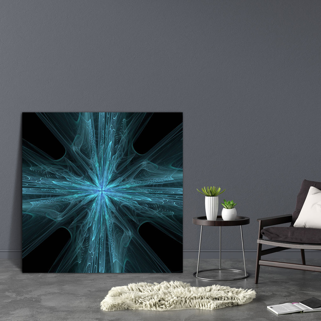 Abstract Fractal Art D2 Canvas Painting Synthetic Frame - Paintings MDF Framing - ArtzFolio.com