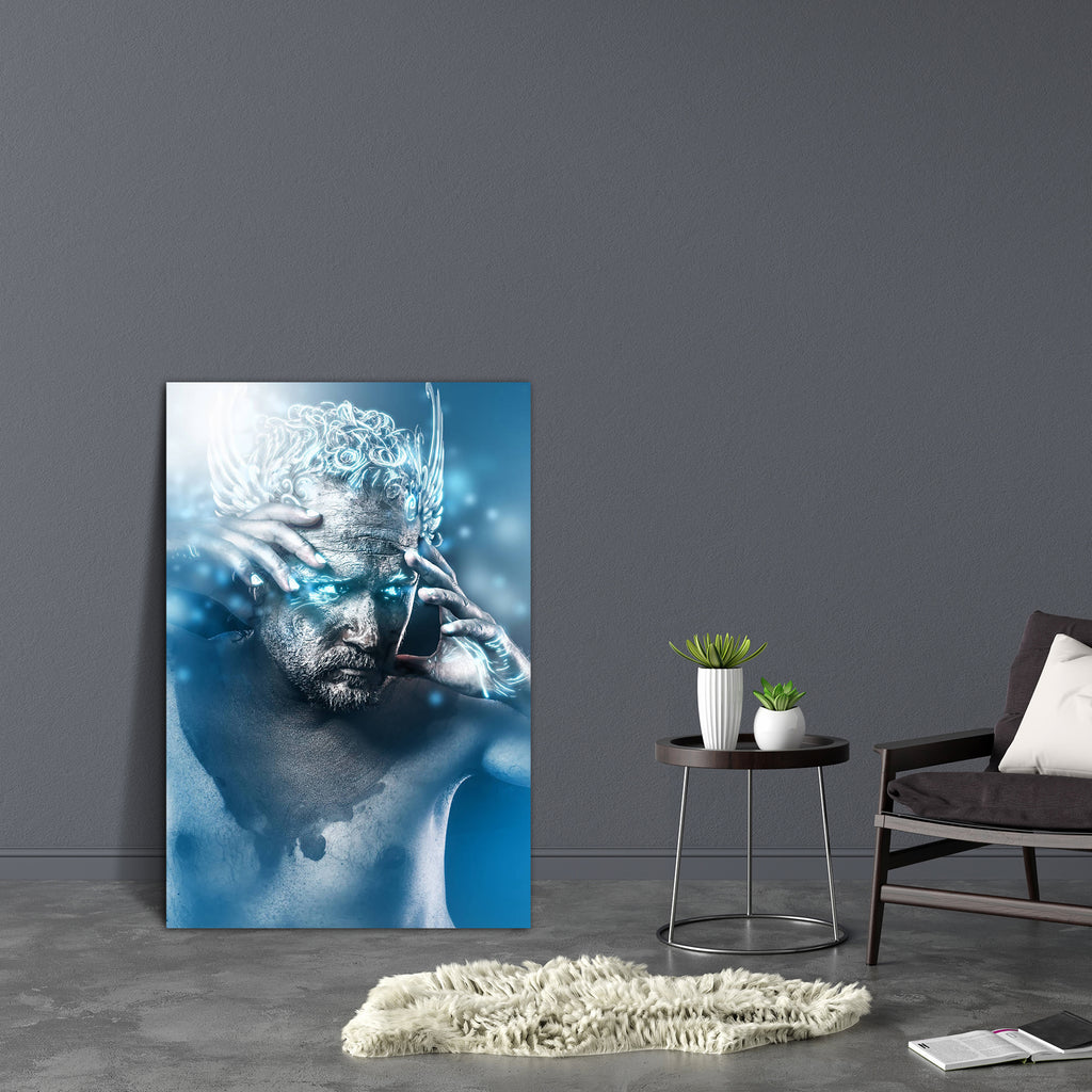 Knight Fantasy Image Canvas Painting Synthetic Frame-Paintings MDF Framing-AFF_FR-IC 5002763 IC 5002763, Ancient, Art and Paintings, Fantasy, Historical, Individuals, Medieval, Paintings, Portraits, Religion, Religious, Retro, Vintage, Metallic, knight, image, canvas, painting, synthetic, frame, warrior, antique, armor, art, battle, beautiful, body, brave, character, classic, combat, confident, danger, european, face, fight, fighter, handsome, heavy, hero, history, iron, killer, legend, male, man, masculine