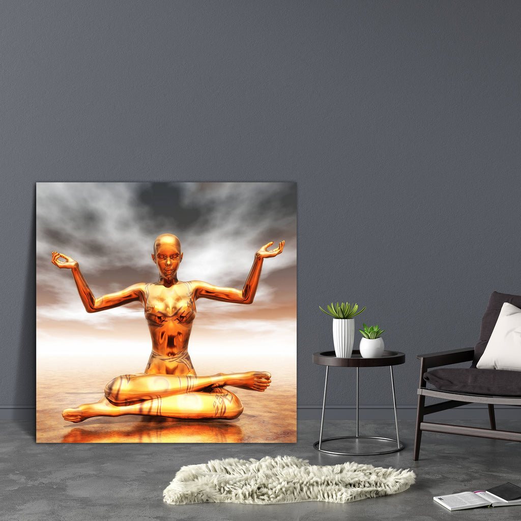Meditating Female Canvas Painting Synthetic Frame-Paintings MDF Framing-AFF_FR-IC 5002783 IC 5002783, Adult, Buddhism, Digital, Digital Art, Fantasy, God Buddha, Graphic, Illustrations, Spiritual, Surrealism, Metallic, meditating, female, canvas, painting, synthetic, frame, astral, attractive, aura, beautiful, beauty, body, buddha, energy, enlightenment, esoteric, girl, harmony, human, illustration, joga, light, lotos, lotus, position, magic, magical, meditation, meditative, mysterious, mystical, mysticism,