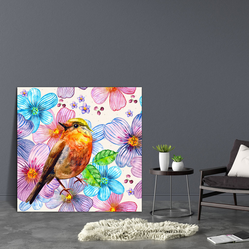 Birds & Flowers D3 Canvas Painting Synthetic Frame-Paintings MDF Framing-AFF_FR-IC 5002787 IC 5002787, Abstract Expressionism, Abstracts, Ancient, Art and Paintings, Birds, Botanical, Decorative, Digital, Digital Art, Drawing, Fashion, Floral, Flowers, Graphic, Historical, Illustrations, Japanese, Medieval, Nature, Paintings, Patterns, Retro, Scenic, Semi Abstract, Signs, Signs and Symbols, Vintage, Watercolour, d3, canvas, painting, synthetic, frame, abstract, art, artistic, artwork, background, beautiful,