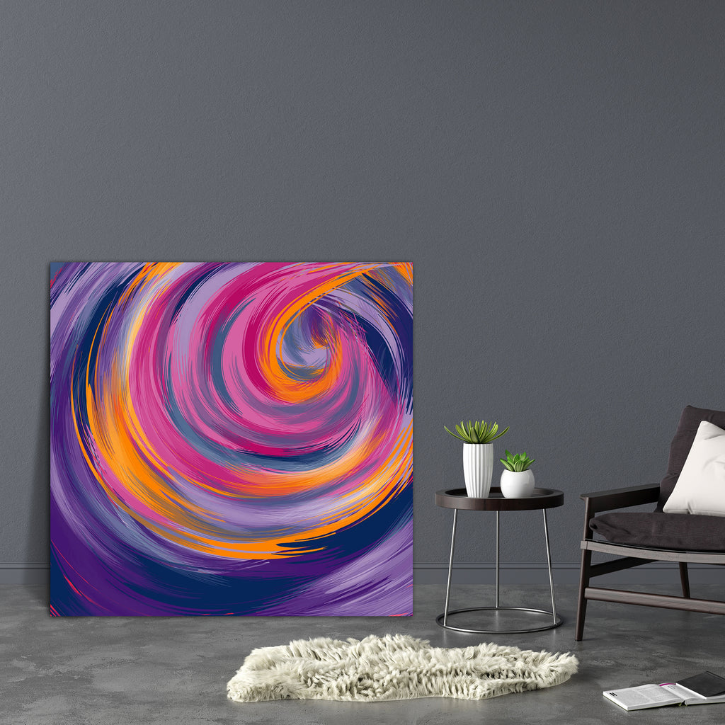 Abstract Artwork D135 Canvas Painting Synthetic Frame - Paintings MDF Framing - ArtzFolio.com