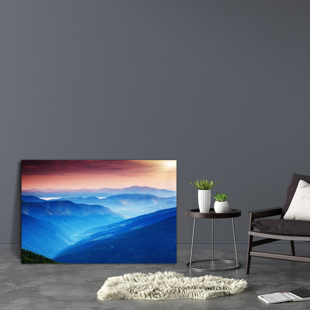 Sunset In Mountains Landscape Carpathian Ukraine Canvas Painting Synthetic Frame-Paintings MDF Framing-AFF_FR-IC 5002814 IC 5002814, Automobiles, Botanical, Countries, Floral, Flowers, Holidays, Landscapes, Mountains, Nature, Scenic, Seasons, Sunrises, Sunsets, Transportation, Travel, Vehicles, Wildlife, sunset, in, landscape, carpathian, ukraine, canvas, painting, synthetic, frame, alp, autumn, background, beam, beautiful, cloud, color, country, countryside, dawn, dusk, ecology, environment, evening, flora