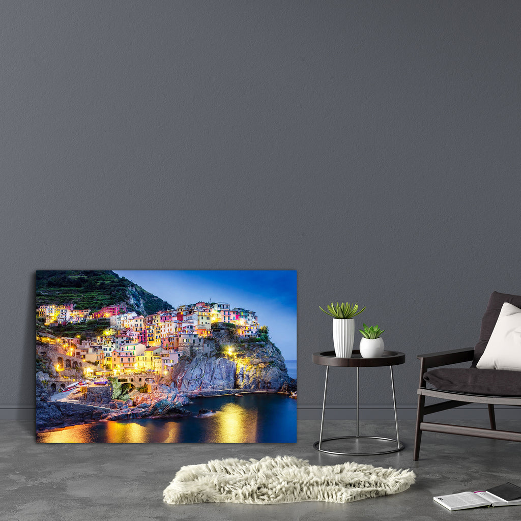 Manarola In Cinque Terre, Italy D2 Canvas Painting Synthetic Frame-Paintings MDF Framing-AFF_FR-IC 5002820 IC 5002820, Automobiles, Cities, City Views, God Ram, Hinduism, Holidays, Italian, Landscapes, Nature, Panorama, Scenic, Transportation, Travel, Vehicles, manarola, in, cinque, terre, italy, d2, canvas, painting, synthetic, frame, attraction, beach, beautiful, blue, building, city, cityscape, cliff, coast, coastline, color, colorful, europe, european, fishing, harbor, holiday, house, idyllic, landscape