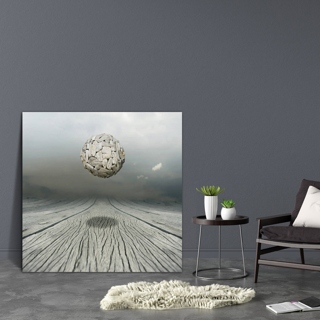 Abstract Artwork D136 Canvas Painting Synthetic Frame - Paintings MDF Framing - ArtzFolio.com