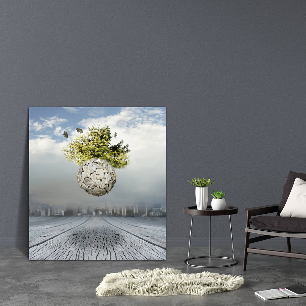 Surrealistic New World Canvas Painting Synthetic Frame-Paintings MDF Framing-AFF_FR-IC 5002823 IC 5002823, Animals, Architecture, Art and Paintings, Astronomy, Birds, Cities, City Views, Collages, Conceptual, Cosmology, Futurism, Illustrations, Landscapes, Modern Art, Nature, Realism, Scenic, Space, Surrealism, surrealistic, new, world, canvas, painting, synthetic, frame, air, animal, architectural, art, artistic, beautiful, bird, butterfly, city, cloud, collage, composition, concept, detail, eco, ecologic,