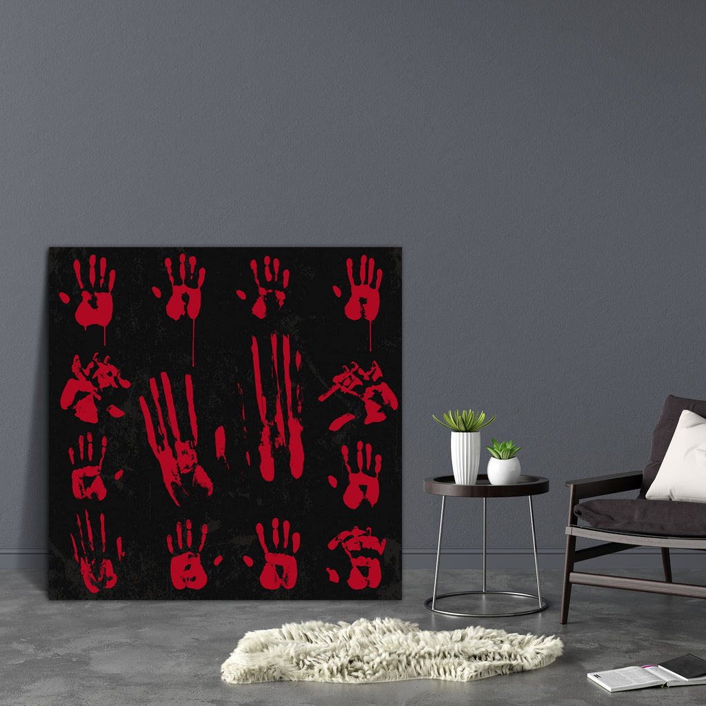 Hand In Blood Canvas Painting Synthetic Frame-Paintings MDF Framing-AFF_FR-IC 5002828 IC 5002828, Abstract Expressionism, Abstracts, Culture, Digital, Digital Art, Ethnic, Gothic, Graphic, Modern Art, Semi Abstract, Signs, Signs and Symbols, Splatter, Symbols, Traditional, Tribal, World Culture, hand, in, blood, canvas, painting, synthetic, frame, abstract, bleed, bloody, collection, creative, creepy, crime, criminal, danger, dangerous, dark, dead, death, design, die, element, elemental, elements, finger, f
