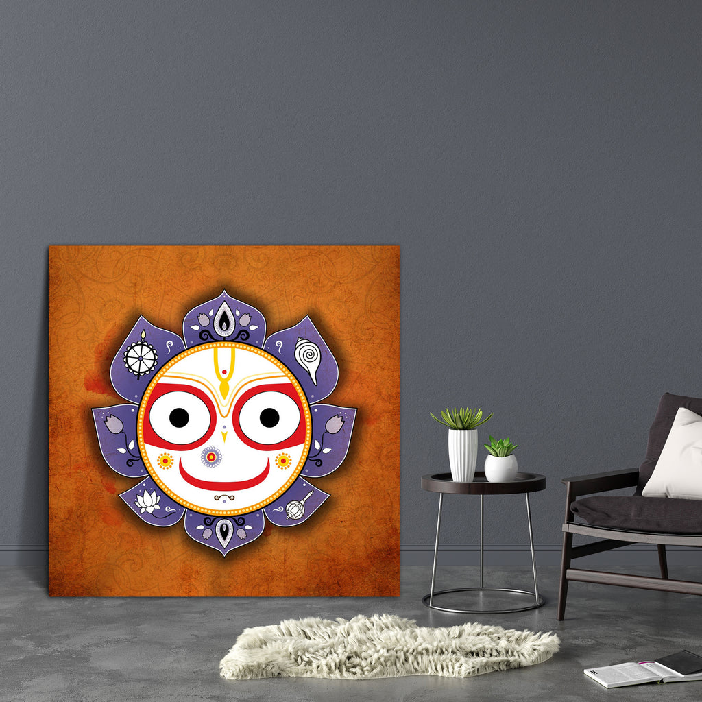 Hindu God Jagannatha D2 Canvas Painting Synthetic Frame-Paintings MDF Framing-AFF_FR-IC 5002830 IC 5002830, Art and Paintings, Asian, Buddhism, Culture, Drawing, Ethnic, God Krishna, God Vishnu, Hearts, Hinduism, Icons, Illustrations, Indian, Love, Mandala, Religion, Religious, Romance, Signs, Signs and Symbols, Spiritual, Symbols, Traditional, Tribal, World Culture, hindu, god, jagannatha, d2, canvas, painting, synthetic, frame, asia, aum, avatar, eye, eyes, gods, heart, icon, illustration, image, india, j