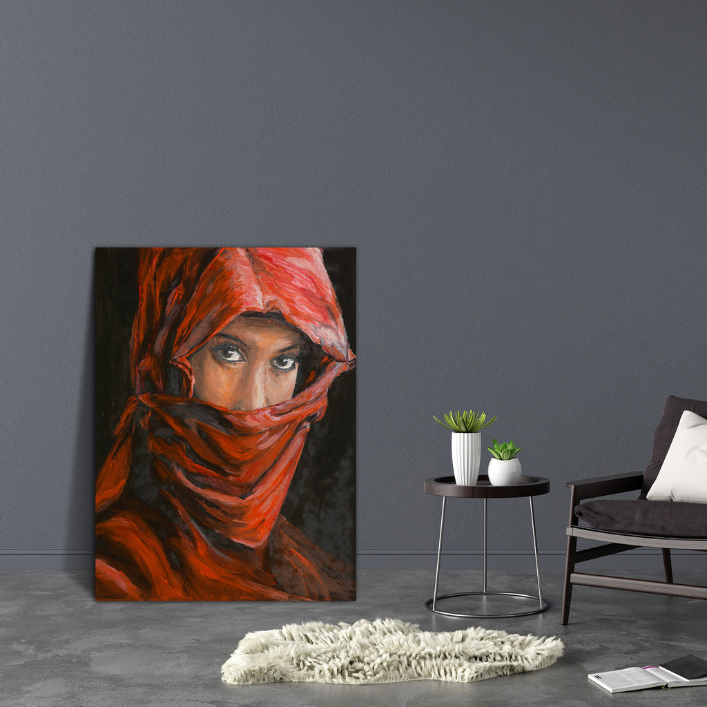 Arabic Woman Wearing A Re Hijab Canvas Painting Synthetic Frame-Paintings MDF Framing-AFF_FR-IC 5002838 IC 5002838, Adult, Allah, Arabic, Art and Paintings, Asian, Culture, Decorative, Ethnic, Eygptian, Fashion, Illustrations, Individuals, Islam, Paintings, Persian, Portraits, Religion, Religious, Signs, Signs and Symbols, Traditional, Tribal, World Culture, woman, wearing, a, re, hijab, canvas, painting, synthetic, frame, oil, arab, arabian, art, artistic, artwork, beautiful, beauty, chic, creative, design