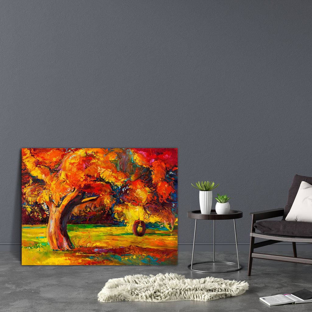 Beautiful Autumn Tree Canvas Painting Synthetic Frame-Paintings MDF Framing-AFF_FR-IC 5002890 IC 5002890, Abstract Expressionism, Abstracts, Art and Paintings, Drawing, Illustrations, Impressionism, Landscapes, Modern Art, Nature, Paintings, Patterns, Scenic, Seasons, Semi Abstract, Signs, Signs and Symbols, Watercolour, beautiful, autumn, tree, canvas, painting, synthetic, frame, abstract, acrylic, art, artist, artistic, artwork, beauty, blue, branch, bright, brown, brush, color, colorful, design, fall, fo