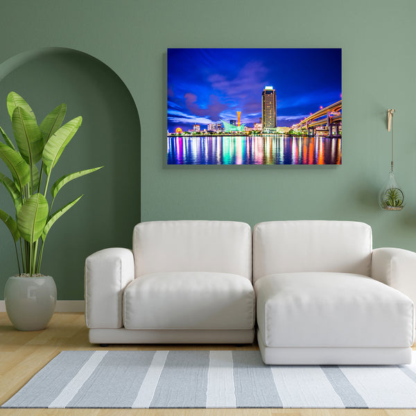 Kobe, Japan At Meriken Park & Kobe Port Tower Canvas Painting Synthetic Frame-Paintings MDF Framing-AFF_FR-IC 5002905 IC 5002905, Architecture, Asian, Business, Cities, City Views, Japanese, Modern Art, Skylines, Urban, kobe, japan, at, meriken, park, port, tower, canvas, painting, for, bedroom, living, room, engineered, wood, frame, aerial, view, architectural, asia, buildings, district, city, cityscape, downtown, dusk, evening, famous, financial, location, metropolis, modern, mosaic, night, observation, d
