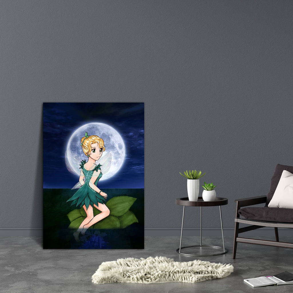 Water Fairy & The Full Moon Canvas Painting Synthetic Frame-Paintings MDF Framing-AFF_FR-IC 5002931 IC 5002931, Others, water, fairy, the, full, moon, canvas, painting, synthetic, frame, night, painted, marker, pen, cg, artzfolio, wall decor for living room, wall frames for living room, frames for living room, wall art, canvas painting, wall frame, scenery, panting, paintings for living room, framed wall art, wall painting, scenery painting, framed wall painting, scenery for wall with frames, wall art for l