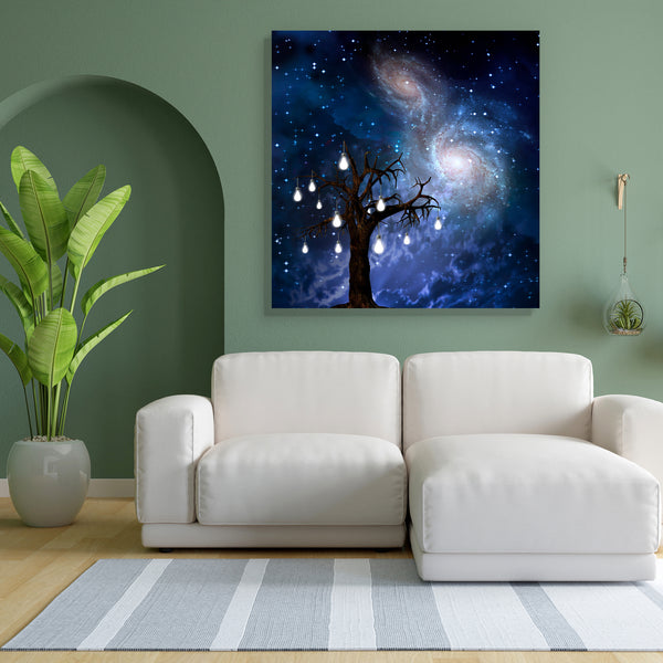Enlightenment D2 Canvas Painting Synthetic Frame-Paintings MDF Framing-AFF_FR-IC 5002939 IC 5002939, Astronomy, Black and White, Cities, City Views, Cosmology, Fruit and Vegetable, Fruits, Illustrations, Inspirational, Motivation, Motivational, Parents, Science Fiction, Signs, Signs and Symbols, Space, Stars, Surrealism, Symbols, White, enlightenment, d2, canvas, painting, for, bedroom, living, room, engineered, wood, frame, bright, bulb, concept, concepts, creative, creativity, design, discovery, dream, el