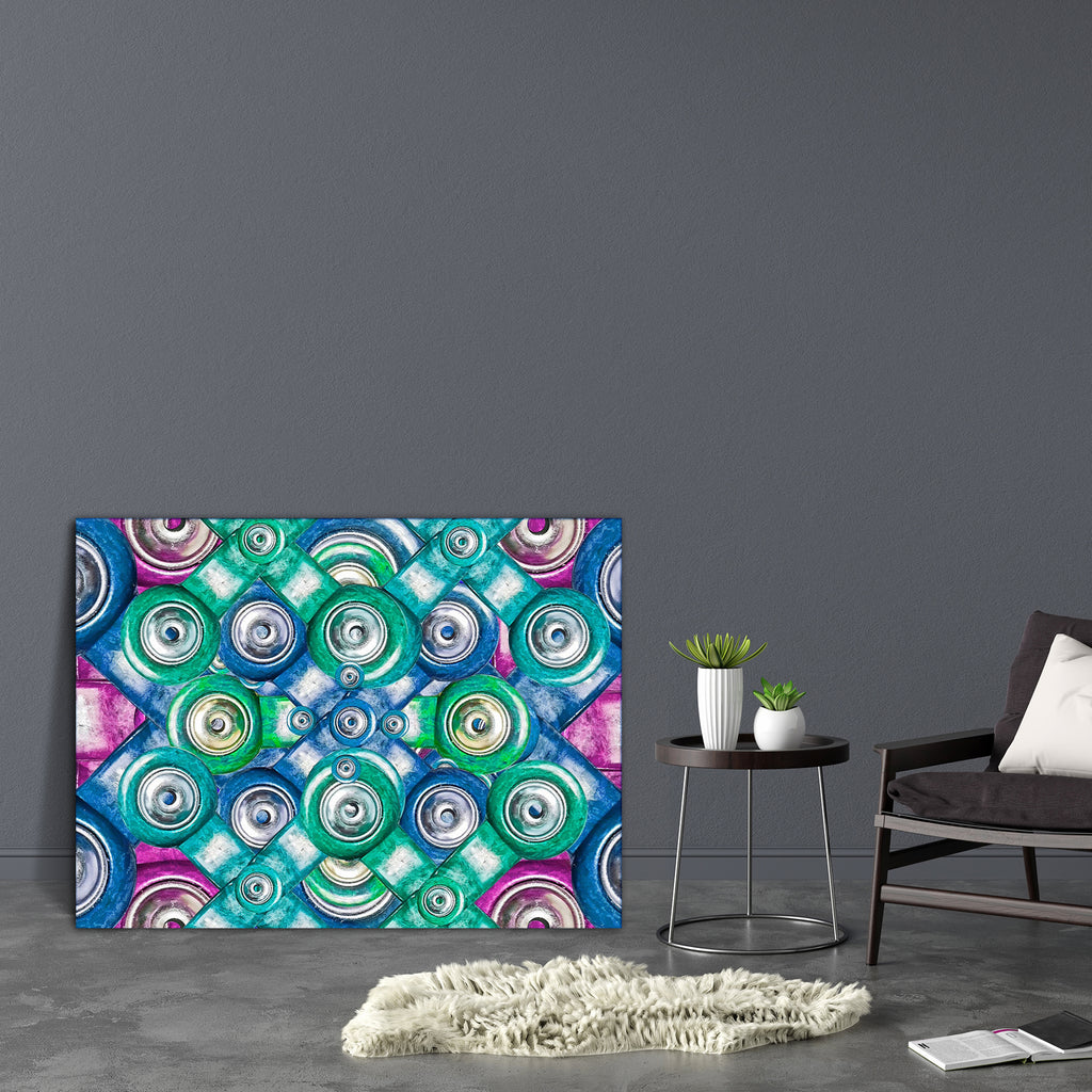 Multicolored Shapes Art Canvas Painting Synthetic Frame-Paintings MDF Framing-AFF_FR-IC 5002956 IC 5002956, Abstract Expressionism, Abstracts, Ancient, Art and Paintings, Beverage, Circle, Collages, Decorative, Digital, Digital Art, Geometric, Geometric Abstraction, Graphic, Historical, Illustrations, Kitchen, Landscapes, Medieval, Modern Art, Patterns, Scenic, Semi Abstract, Signs, Signs and Symbols, Vintage, multicolored, shapes, art, canvas, painting, synthetic, frame, abstract, arabesque, artistic, back