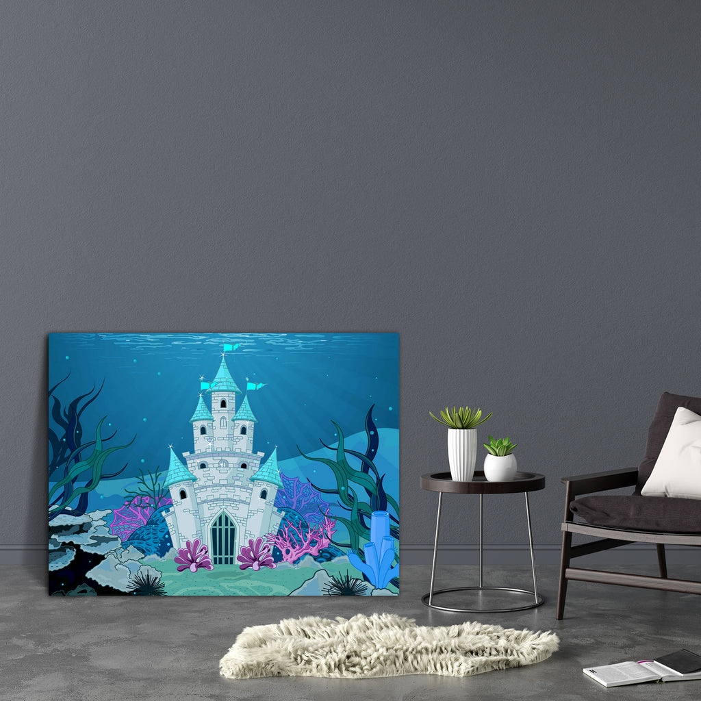 Magic Fairy Tale Canvas Painting Synthetic Frame-Paintings MDF Framing-AFF_FR-IC 5002961 IC 5002961, Animated Cartoons, Art and Paintings, Caricature, Cartoons, Digital, Digital Art, Drawing, Fantasy, Flags, Graphic, Icons, Illustrations, Landscapes, Mermaid, Nature, Scenic, Signs, Signs and Symbols, magic, fairy, tale, canvas, painting, synthetic, frame, under, the, sea, seabed, princess, fairytale, art, artworks, background, cartoon, clip, clipart, coral, cute, deep, designs, empire, femininity, flag, gat