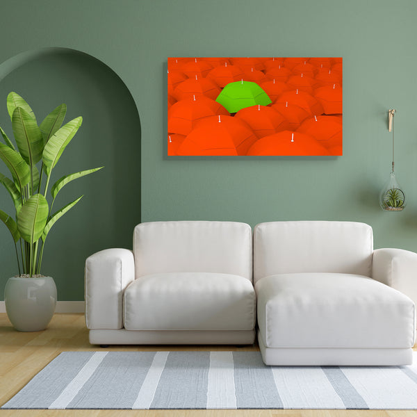 Umbrella Photo D3 Canvas Painting Synthetic Frame-Paintings MDF Framing-AFF_FR-IC 5002968 IC 5002968, 3D, Abstract Expressionism, Abstracts, Business, Conceptual, Semi Abstract, umbrella, photo, d3, canvas, painting, for, bedroom, living, room, engineered, wood, frame, abstract, accessory, background, best, challenge, closeup, color, community, concept, conflict, copy, creative, crowd, different, group, idea, individual, individuality, leader, many, objects, only, protection, protective, rain, red, render, 