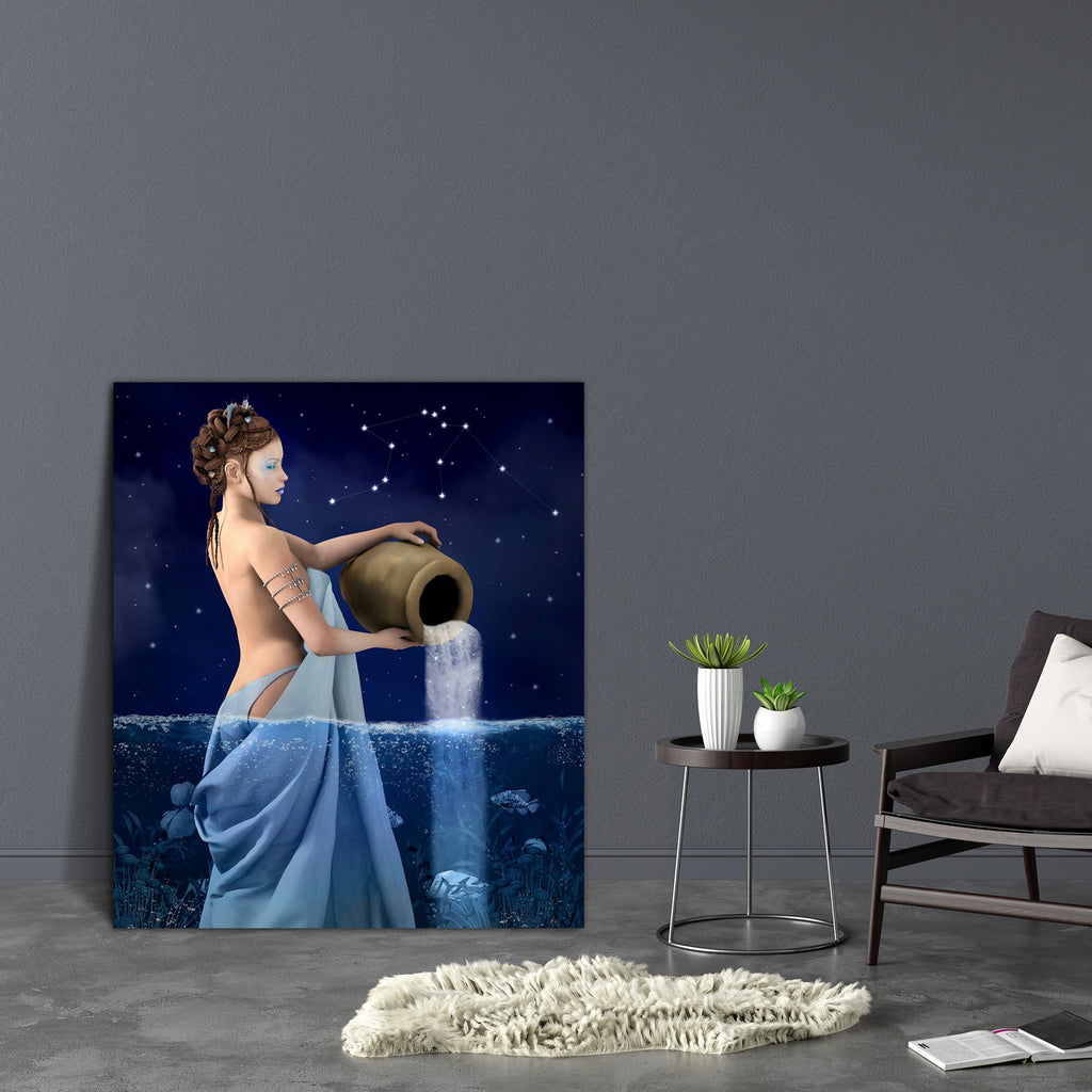 Zodiac Series Aquarius D1 Canvas Painting Synthetic Frame-Paintings MDF Framing-AFF_FR-IC 5003042 IC 5003042, Art and Paintings, Astrology, Digital, Digital Art, Graphic, Horoscope, Illustrations, Individuals, Mermaid, People, Portraits, Signs, Signs and Symbols, Space, Sun Signs, Symbols, Zodiac, series, aquarius, d1, canvas, painting, synthetic, frame, constellation, artistic, waterfall, woman, aqua, art, artwork, azure, beautiful, beauty, blue, bubbles, celebration, character, drape, element, fairy, fema
