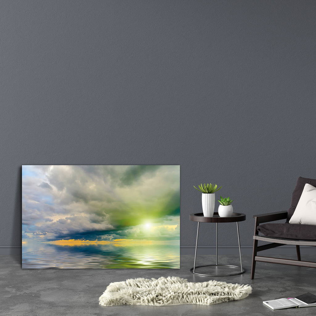 Majestic Sunset Canvas Painting Synthetic Frame-Paintings MDF Framing-AFF_FR-IC 5003066 IC 5003066, Automobiles, Business, Landscapes, Marble and Stone, Nature, People, Scenic, Sunsets, Transportation, Travel, Urban, Vehicles, majestic, sunset, canvas, painting, synthetic, frame, beaches, beauty, bodies, boulder, california, clouds, cloudscape, coastline, color, colored, concepts, destinations, dusk, edge, horizon, ideas, idyllic, image, locations, multi, night, non, ocean, outdoors, pebble, rock, scene, sc