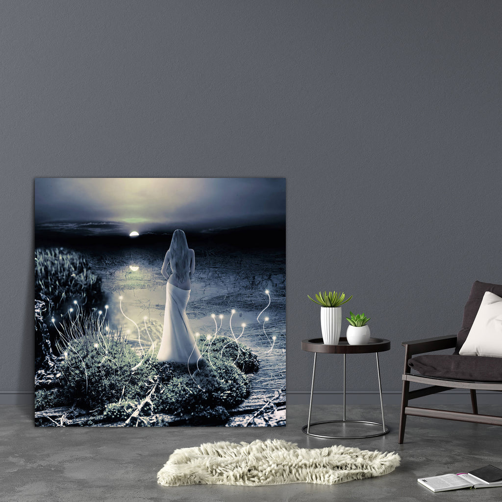 Fantasy Magic World Canvas Painting Synthetic Frame-Paintings MDF Framing-AFF_FR-IC 5003078 IC 5003078, Fantasy, Mermaid, Seasons, magic, world, canvas, painting, synthetic, frame, back, beautiful, beauty, dark, dream, evening, fairy, fairytale, female, flashlight, freedom, girl, grass, green, island, lady, lake, light, magician, midnight, moon, mystic, night, pixie, plants, reflection, season, shine, silence, siren, slim, standing, summer, swamp, tranquility, twilight, waiting, water, witch, woman, young, 