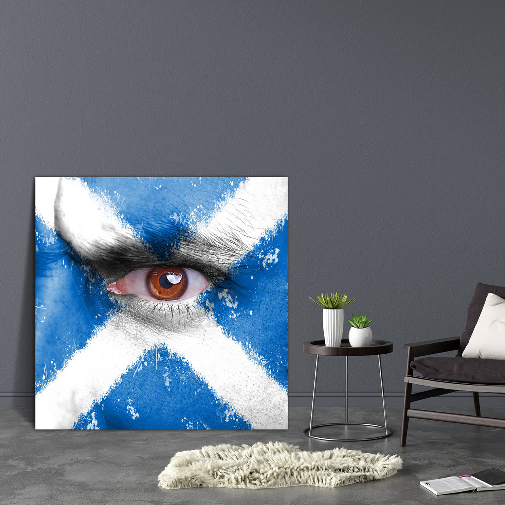 Scotland Flag Painted On Angry Man Face Canvas Painting Synthetic Frame-Paintings MDF Framing-AFF_FR-IC 5003135 IC 5003135, Art and Paintings, Asian, Black and White, Celtic, Countries, Cross, Flags, Signs, Signs and Symbols, Splatter, Sports, Stripes, Symbols, White, scotland, flag, painted, on, angry, man, face, canvas, painting, synthetic, frame, art, background, banner, blue, caucasian, color, country, england, europe, expression, eye, paint, facial, fan, finger, follower, freedom, great, britain, looki