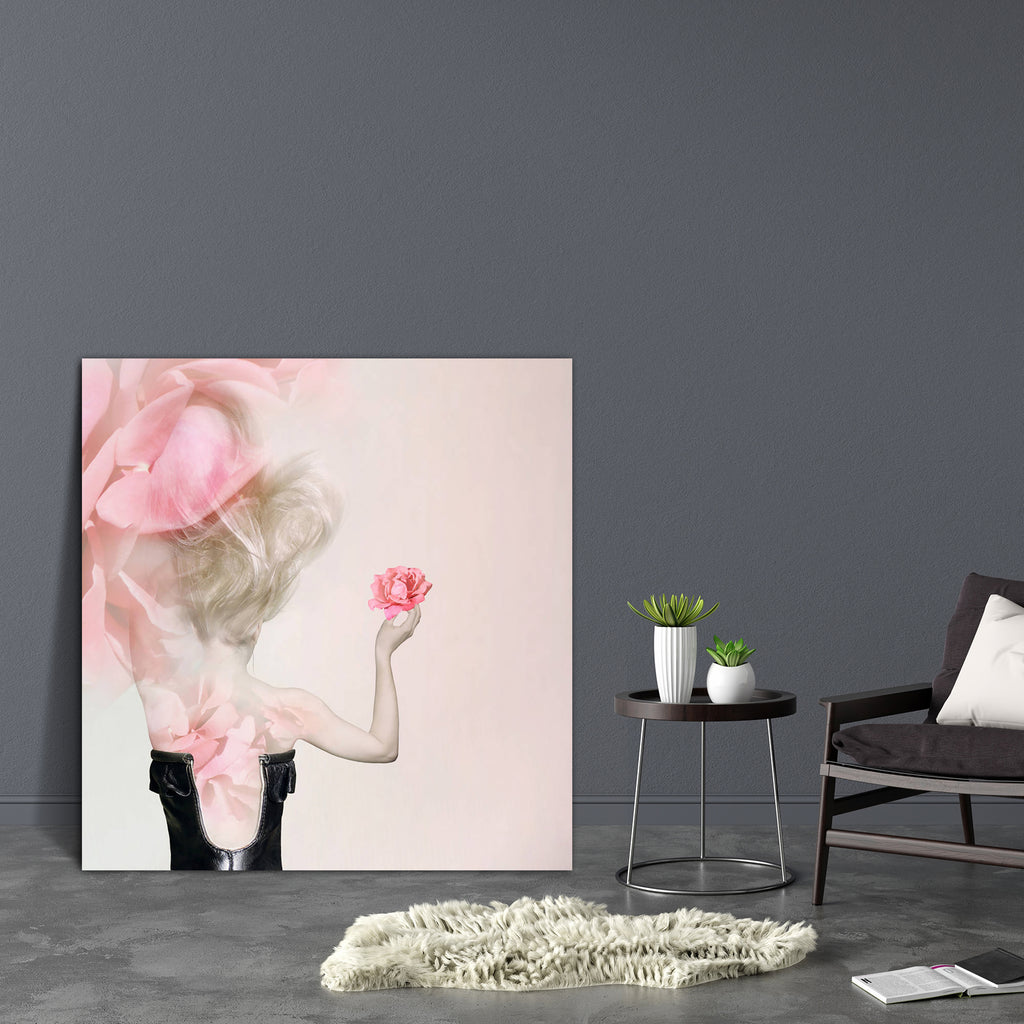 Female Model D1 Canvas Painting Synthetic Frame-Paintings MDF Framing-AFF_FR-IC 5003154 IC 5003154, Abstract Expressionism, Abstracts, Art and Paintings, Asian, Black, Black and White, Conceptual, Decorative, Fashion, Semi Abstract, female, model, d1, canvas, painting, synthetic, frame, abstract, art, artistic, back, beautiful, bizarre, blond, bodice, body, part, caucasian, classy, concept, corsage, decoration, fashionable, hair, hairstyle, hand, leather, neck, perfume, petal, pink, pose, posing, romantic, 