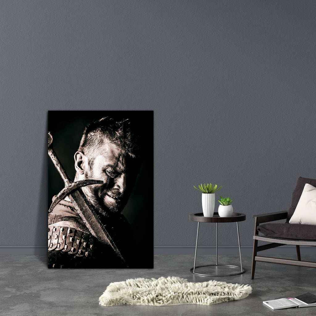 Ancient Warrior In Armor With Sword Canvas Painting Synthetic Frame-Paintings MDF Framing-AFF_FR-IC 5003166 IC 5003166, Ancient, Art and Paintings, Cars, Fantasy, Historical, Individuals, Landscapes, Medieval, People, Portraits, Scenic, Vintage, Metallic, warrior, in, armor, with, sword, canvas, painting, synthetic, frame, antique, armour, art, battle, brave, bravery, brutal, clothing, conqueror, costume, courage, european, experienced, fighter, handsome, harsh, hero, history, iron, knight, legend, male, ma