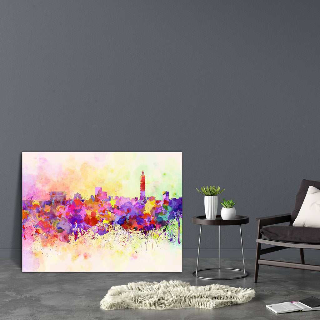 Taipei Skyline in Taiwan Canvas Painting Synthetic Frame-Paintings MDF Framing-AFF_FR-IC 5003174 IC 5003174, Abstract Expressionism, Abstracts, Ancient, Architecture, Art and Paintings, Asian, Cities, City Views, Historical, Illustrations, Landmarks, Medieval, Panorama, Places, Semi Abstract, Skylines, Splatter, Vintage, Watercolour, taipei, skyline, in, taiwan, canvas, painting, synthetic, frame, abstract, art, asia, background, bright, cityscape, color, colorful, creativity, grunge, illustration, ink, lan