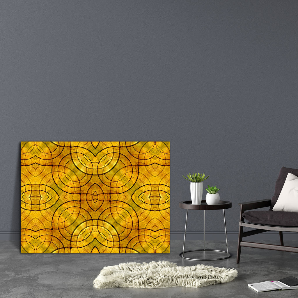 Abstract Artwork D155 Canvas Painting Synthetic Frame - Paintings MDF Framing - ArtzFolio.com