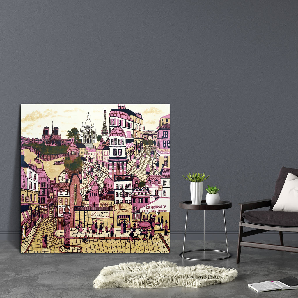 Parisian Street Scenes Paris France Canvas Painting Synthetic Frame-Paintings MDF Framing-AFF_FR-IC 5003223 IC 5003223, Abstract Expressionism, Abstracts, Ancient, Art and Paintings, Automobiles, Books, Cuisine, Drawing, Food, Food and Beverage, Food and Drink, French, Fresco, Historical, Holidays, Illustrations, Landmarks, Medieval, Paintings, Patterns, People, Places, Semi Abstract, Signs, Signs and Symbols, Sketches, Transportation, Travel, Vehicles, Vintage, Watercolour, parisian, street, scenes, paris,