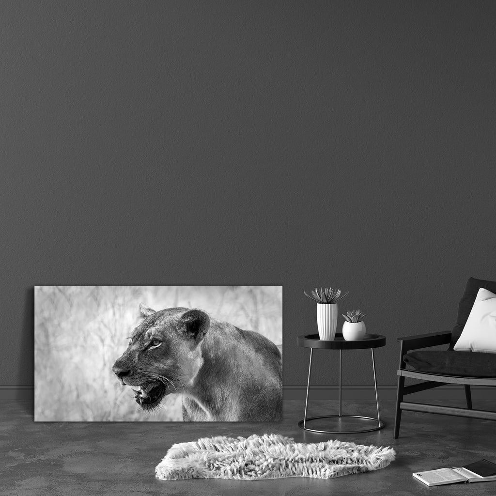 Image Of An African Lion Canvas Painting Synthetic Frame-Paintings MDF Framing-AFF_FR-IC 5003236 IC 5003236, African, Animals, Automobiles, Baby, Black, Black and White, Children, Kids, Nature, Scenic, Transportation, Travel, Vehicles, White, Wildlife, image, of, an, lion, canvas, painting, synthetic, frame, africa, animal, big, bush, carnivore, cat, conservation, elephant, endangered, herbivore, large, lioness, mammal, monochrome, mother, park, predator, refreshing, reserve, safari, small, south, strong, t