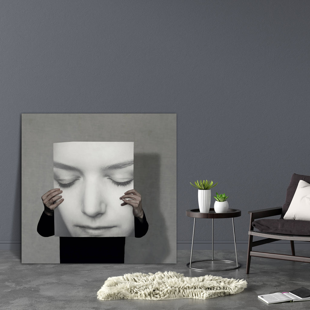 Abstract Artwork D158 Canvas Painting Synthetic Frame - Paintings MDF Framing - ArtzFolio.com