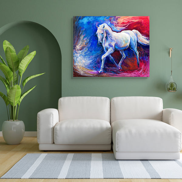 Abstract Artwork Of A Blue Horse Canvas Painting Synthetic Frame-Paintings MDF Framing-AFF_FR-IC 5003263 IC 5003263, Abstract Expressionism, Abstracts, Ancient, Animals, Art and Paintings, Black and White, Drawing, Historical, Illustrations, Individuals, Landscapes, Medieval, Modern Art, Nature, Paintings, Pets, Portraits, Rural, Scenic, Semi Abstract, Vintage, White, abstract, artwork, of, a, blue, horse, canvas, painting, for, bedroom, living, room, engineered, wood, frame, animal, arabian, art, artistic,