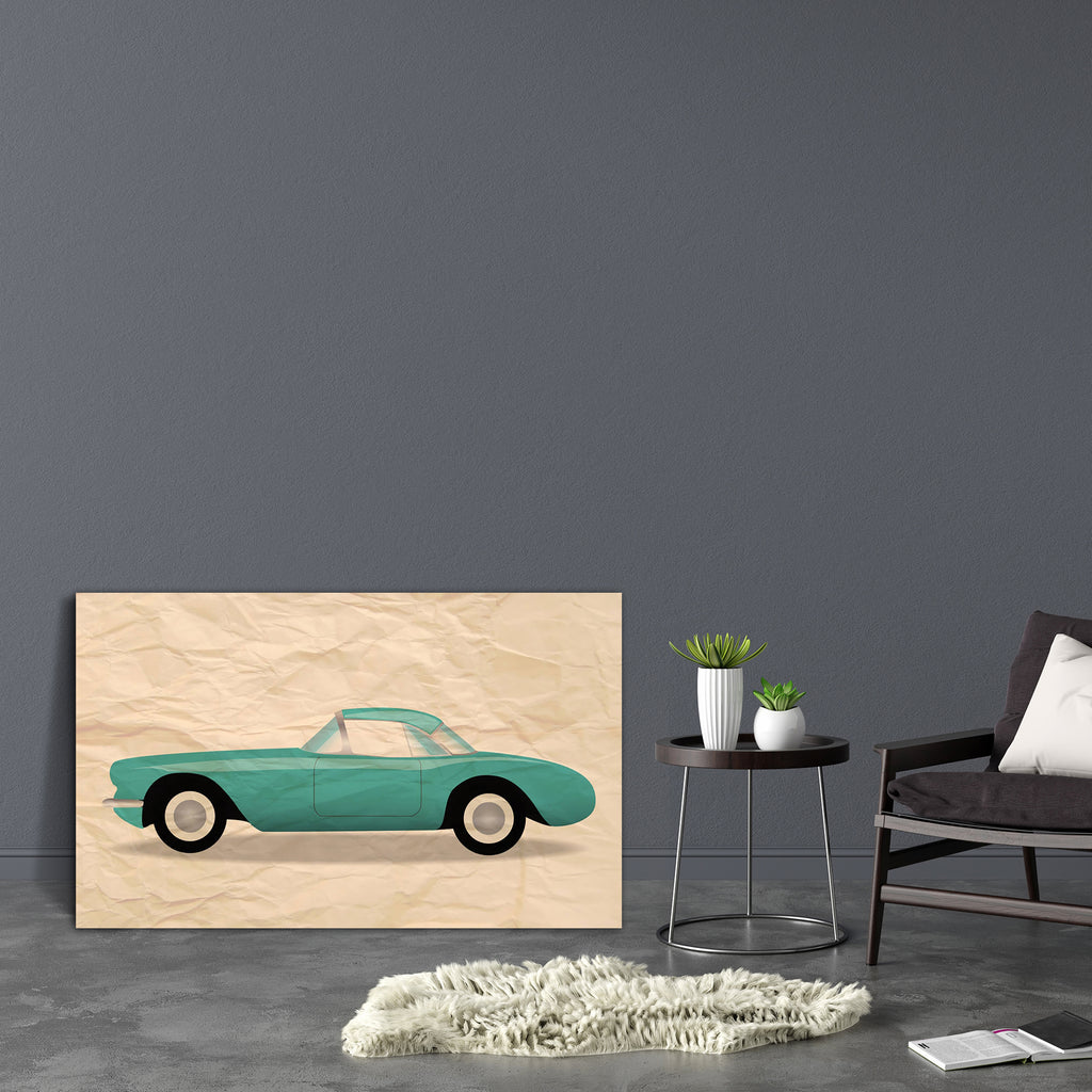 Vintage Retro Car Canvas Painting Synthetic Frame-Paintings MDF Framing-AFF_FR-IC 5003273 IC 5003273, Ancient, Art and Paintings, Automobiles, Cars, Flags, Hipster, Historical, Icons, Illustrations, Medieval, Retro, Signs, Signs and Symbols, Sports, Symbols, Transportation, Travel, Typography, Vehicles, Vintage, car, canvas, painting, synthetic, frame, auto, automotive, card, cart, classic, collection, competition, concept, cute, drive, emblem, fast, flag, fun, icon, line, machine, motion, motor, movement, 