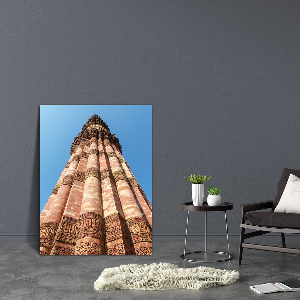 Qutab Minar Delhi India Canvas Painting Synthetic Frame-Paintings MDF Framing-AFF_FR-IC 5003279 IC 5003279, Allah, Arabic, Architecture, Asian, Automobiles, Cities, City Views, Culture, Ethnic, Indian, Islam, Landmarks, Marble, Marble and Stone, People, Places, Religion, Religious, Spiritual, Sunsets, Traditional, Transportation, Travel, Tribal, Turkish, Vehicles, World Culture, qutab, minar, delhi, india, canvas, painting, synthetic, frame, arabia, asia, blue, bosphorus, buildings, city, cloud, concepts, d