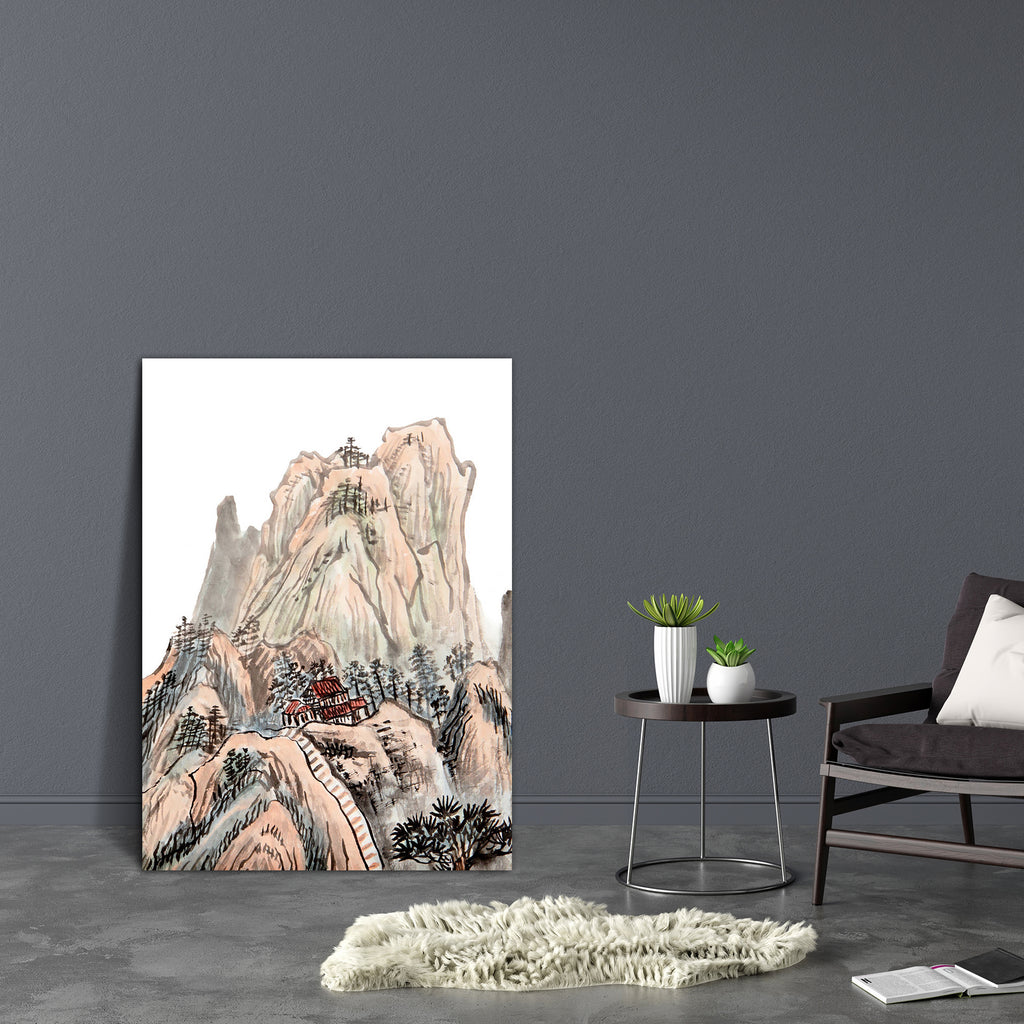 Traditional Chinese Artwork D1 Canvas Painting Synthetic Frame-Paintings MDF Framing-AFF_FR-IC 5003283 IC 5003283, Abstract Expressionism, Abstracts, Art and Paintings, Asian, Automobiles, Chinese, Culture, Drawing, Ethnic, Landscapes, Mountains, Nature, Paintings, Scenic, Semi Abstract, Traditional, Transportation, Travel, Tribal, Vehicles, World Culture, artwork, d1, canvas, painting, synthetic, frame, abstract, adventure, art, asia, autumn, canyon, chasm, china, countryside, east, famous, floating, cloud