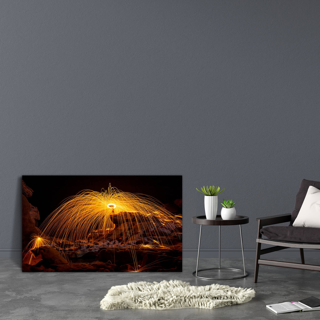 Fire Show D2 Canvas Painting Synthetic Frame-Paintings MDF Framing-AFF_FR-IC 5003291 IC 5003291, Automobiles, Circle, Culture, Entertainment, Ethnic, People, Sports, Traditional, Transportation, Travel, Tribal, Vehicles, World Culture, fire, show, d2, canvas, painting, synthetic, frame, adventure, amazing, awe, beach, burn, challenge, confidence, curve, dancing, danger, descriptive, color, flame, flaming, torch, heat, hot, igniting, island, juggling, life, light, line, men, motion, night, one, person, party