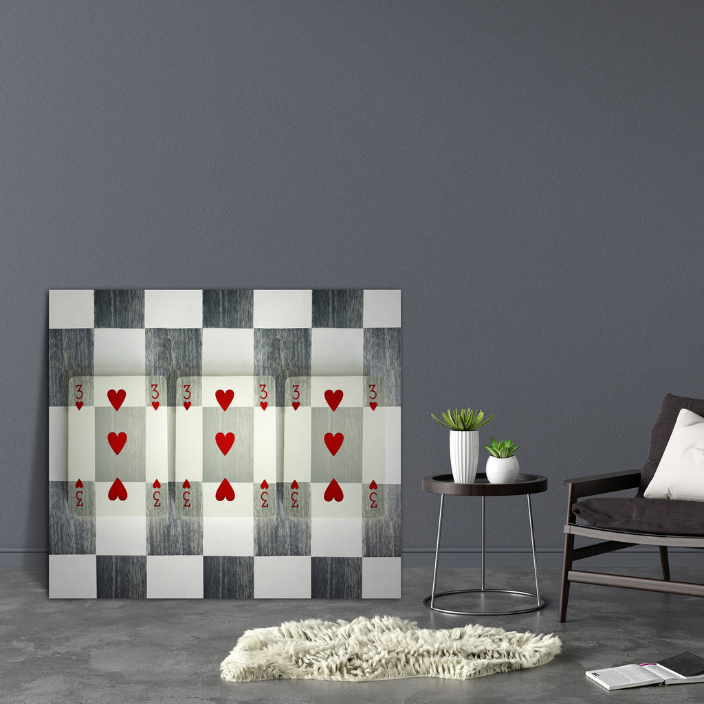 Three Hearts Of Playing Card Canvas Painting Synthetic Frame-Paintings MDF Framing-AFF_FR-IC 5003293 IC 5003293, Art and Paintings, Decorative, Futurism, Hearts, Love, Romance, Signs and Symbols, Sports, Symbols, three, of, playing, card, canvas, painting, synthetic, frame, camouflage, checkered, composition, decoration, fortune, teller, future, game, heart, isolated, luck, lucky, nobody, object, one, reading, superstition, symbol, symbolic, vertical, artzfolio, wall decor for living room, wall frames for l