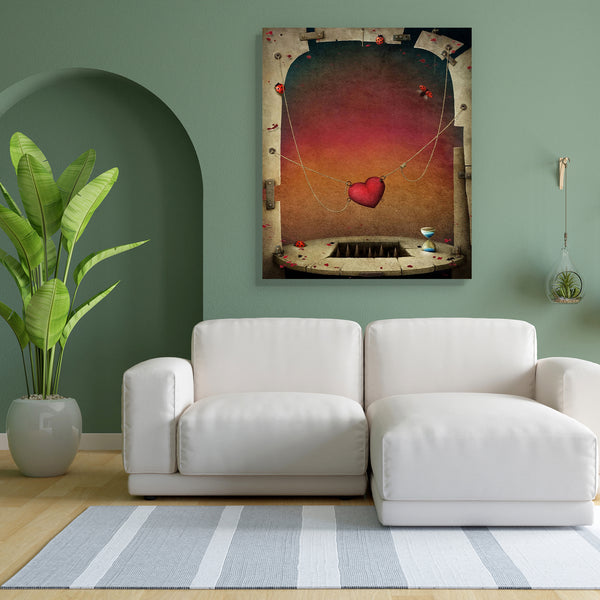 Abstract Hearts Canvas Painting Synthetic Frame-Paintings MDF Framing-AFF_FR-IC 5003302 IC 5003302, Ancient, Art and Paintings, Conceptual, Digital, Digital Art, Drawing, Graphic, Hearts, Historical, Illustrations, Love, Marble and Stone, Medieval, Romance, Signs, Signs and Symbols, Sports, Surrealism, Symbols, Vintage, abstract, canvas, painting, for, bedroom, living, room, engineered, wood, frame, art, bizarre, concept, create, cut, danger, design, drawings, flagstone, funny, game, graphics, grunge, heart